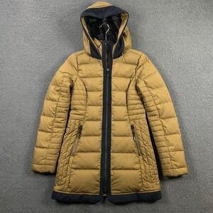 Lole Down Parka Jacket Womens XS Hooded Long Puffer Duck‎ Insulated Winter